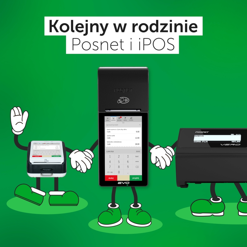 Nowość w ofercie! EVO z aplikacją iPOS Nowość w ofercie! EVO z aplikacją iPOS
