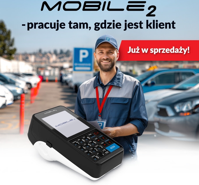 Posnet Mobile2 Online Wi-Fi – mobilna kasa fiskalna dla firm w terenie Kasa fiskalna Posnet Mobile2 Online Wi-Fi – kompaktowe urządzenie mobilne