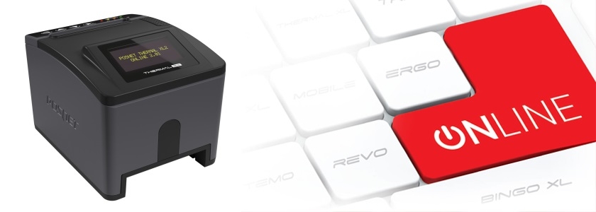 Wydruk 47 linii/sekundę – Thermal XL2 Online z wyświetlaczem OLED