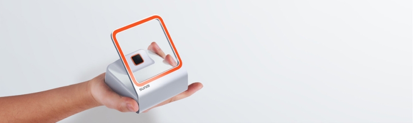 Prezentacyjny czytnik Sunmi Blink z podświetleniem LED Sunmi Blink – czytnik kodów prezentacyjny z podświetleniem RGB